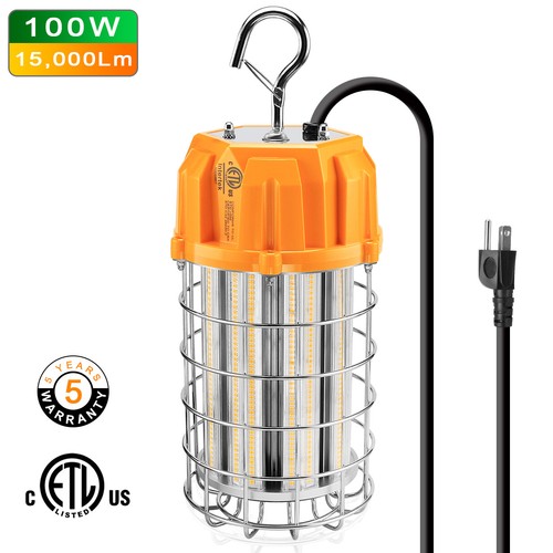 Led temporary work light 100w - work,